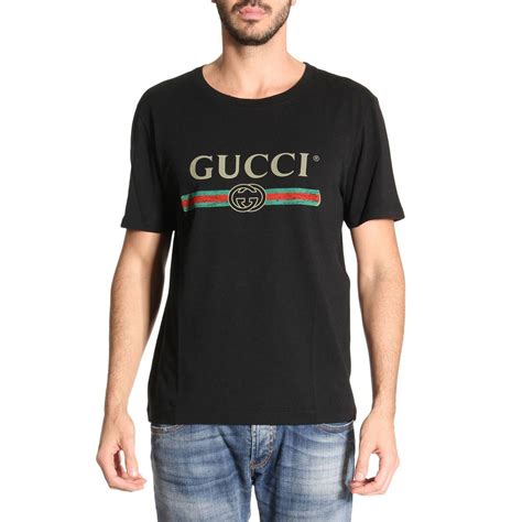 t shirt gucci mens|gucci t shirt men small.